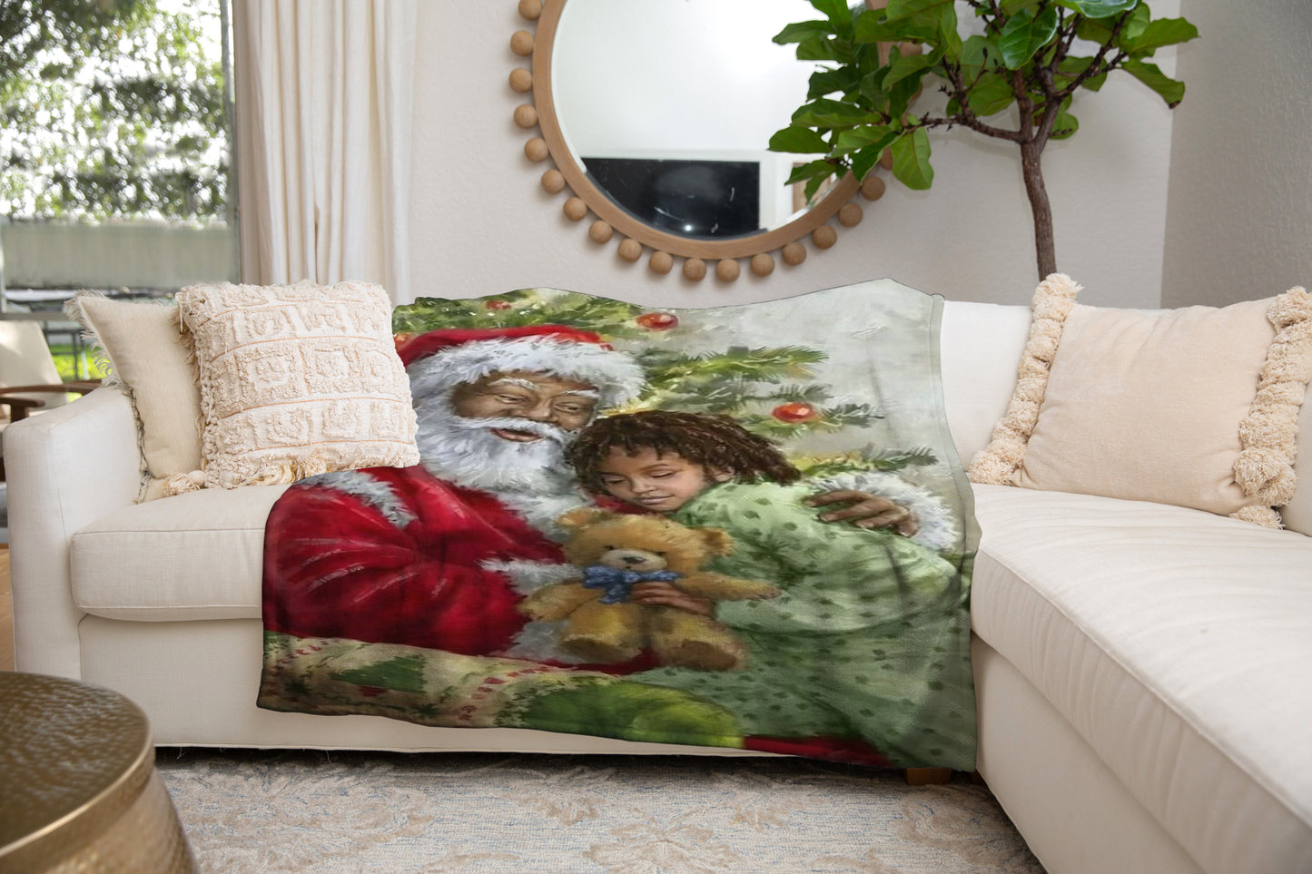 Santa's Lap | Cozy Plush Fleece Blanket